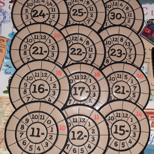 Math Wheels - Subtraction