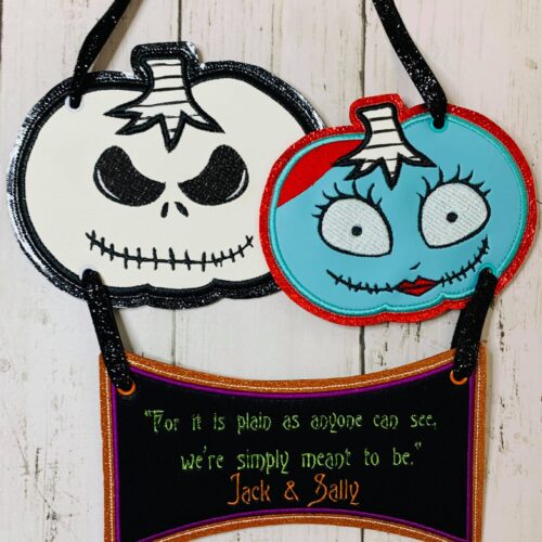 Jack and Sally Style Hanger Set