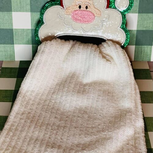 Santa Small Towel Holder