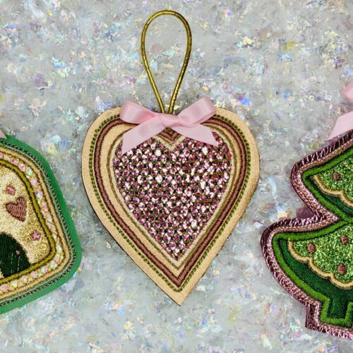 3 Quirky Tree Hanger / Ornaments