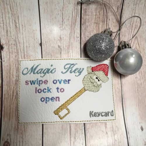 Santa Key Card & ID Holder