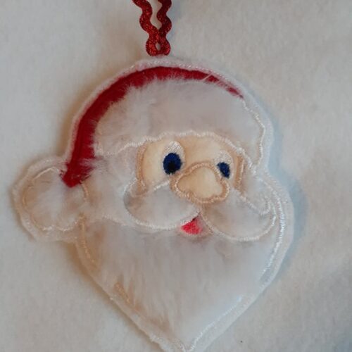 Santa Face Set Hanger / Ornament