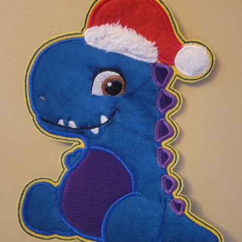 T-Rex Santa Hat Hanger / Ornaments