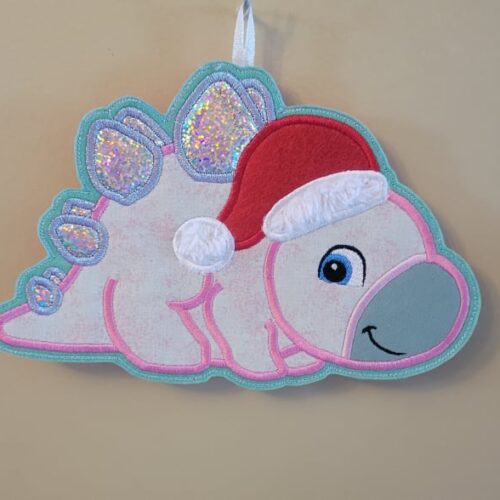 Santa Stegosaurus Hanger / Ornaments
