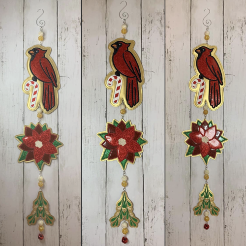 Cardinal & Robin Christmas Hanger / Ornaments