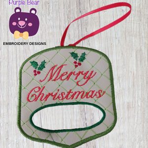 Merry Christmas 12 Languages  Tea Towel Topper