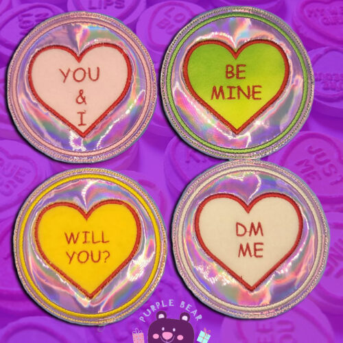 Love Heart Coaster Set