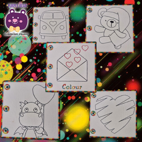 Valentines Colour Book