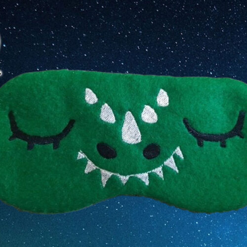 Dinosaur / Lizard Eye Mask