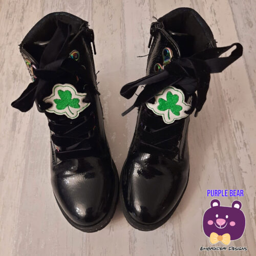 Shamrock Shoe Lace Charms