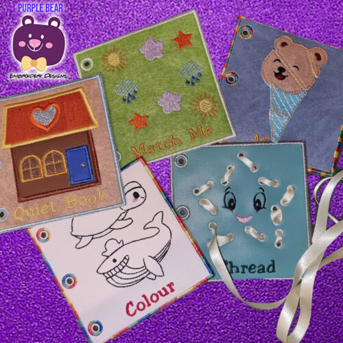 Quiet Book - 4 activities