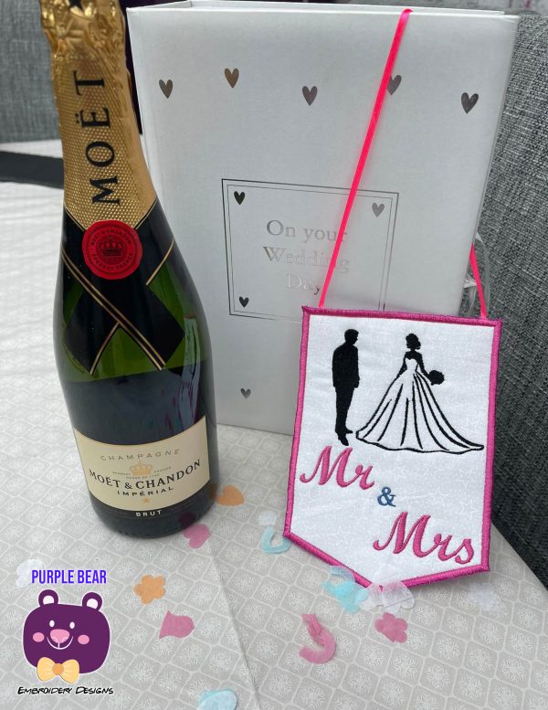 Mr & Mrs Wedding Hanger