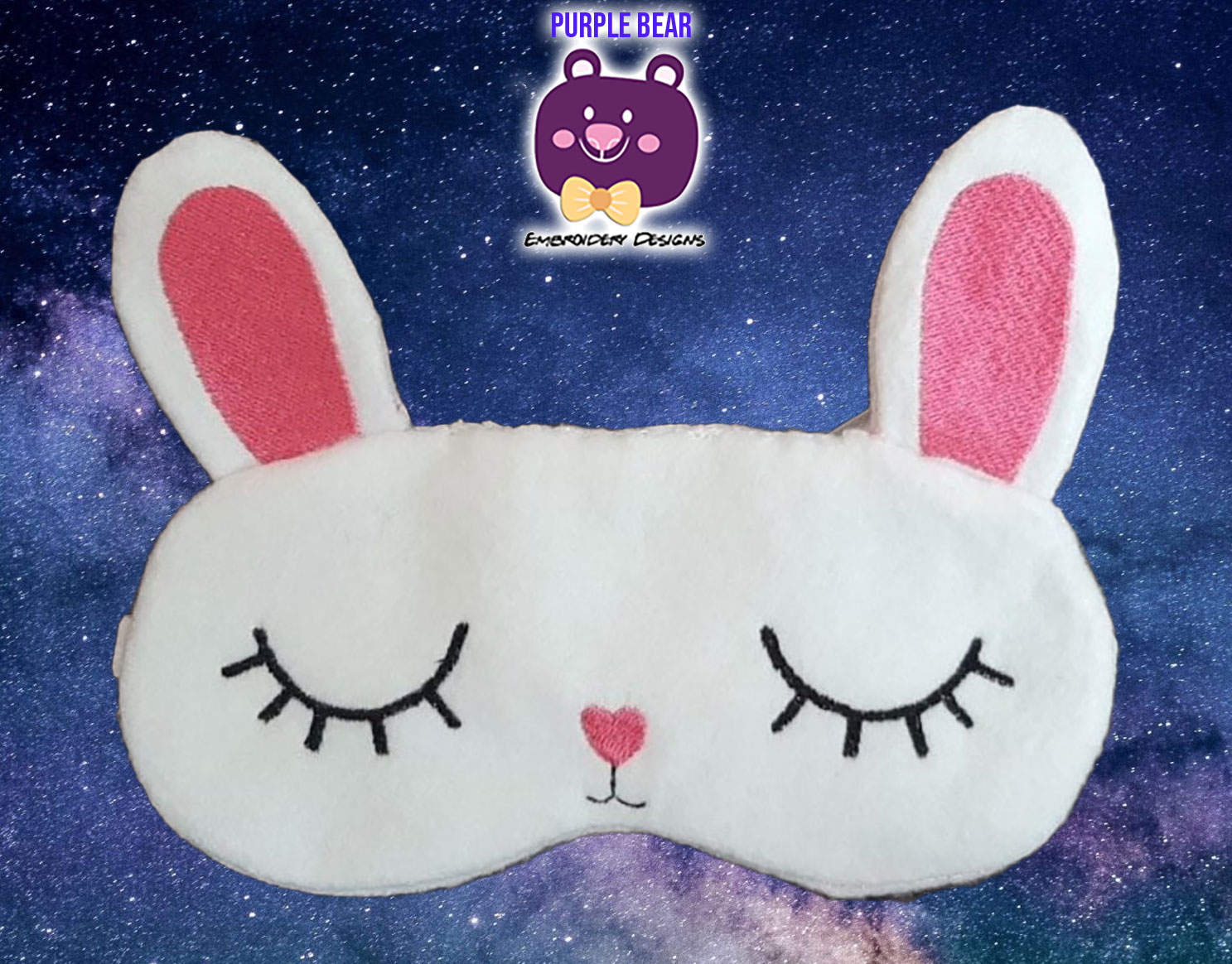 3D Bunny Eye Mask
