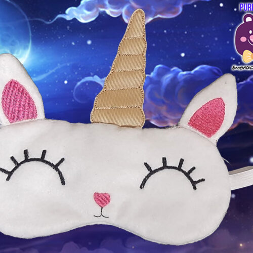 3D Unicorn Eye Mask
