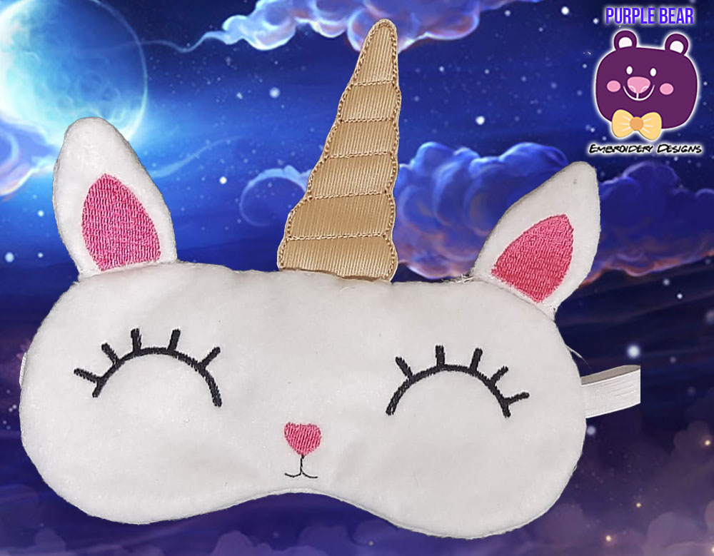 3D Unicorn Eye Mask