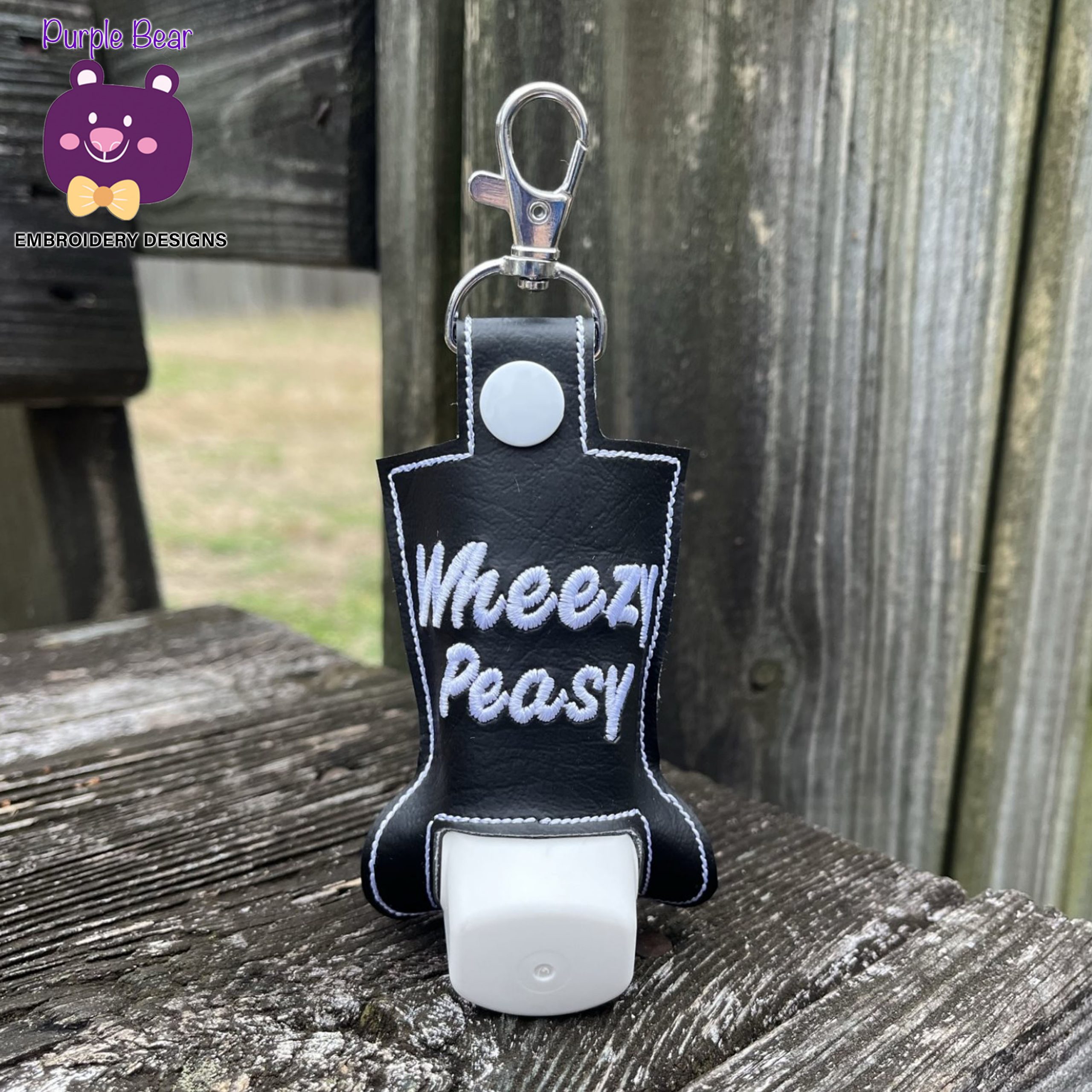Wheezy Peasy Inhaler Cover