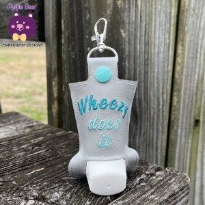 Wheezy Does It Inhaler Cover