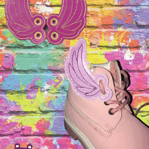 Feather Wings Shoe Lace Charms