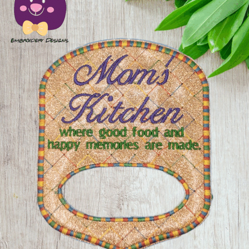 Mom/Mum's Kitchen Tea Towel Topper