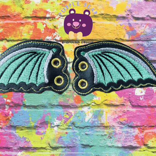 Bat Wings Shoe Lace Charms