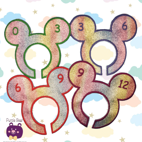 Mouse Baby Clothing Dividers 