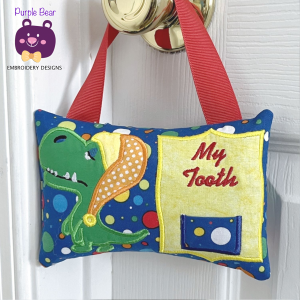 Dinosaur Tooth Pillow