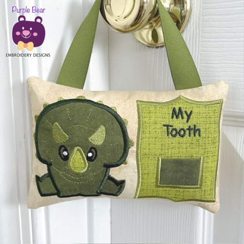 Dinosaur Tooth Pillow