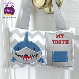 Shark Tooth Pillow