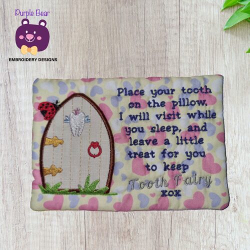 Fairy Door Tooth Pillow