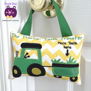 Tractor Tooth Transfer, Pillow