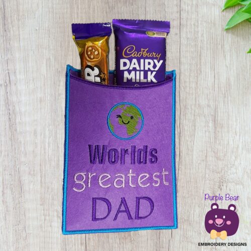 Worlds Greatest Dad Gift Holder