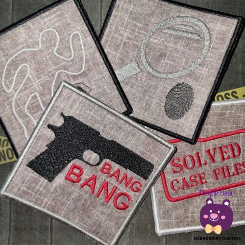 Crime Show Coaster Set (4 designs)