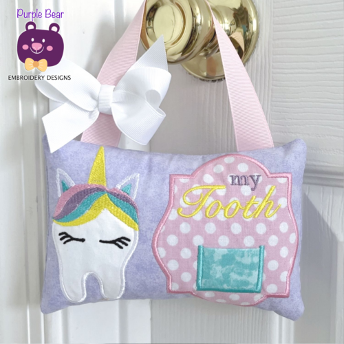 Unicorn Tooth Pillow