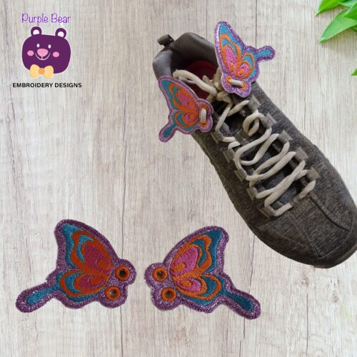 Butterfly Wings, Shoe Lace Charms