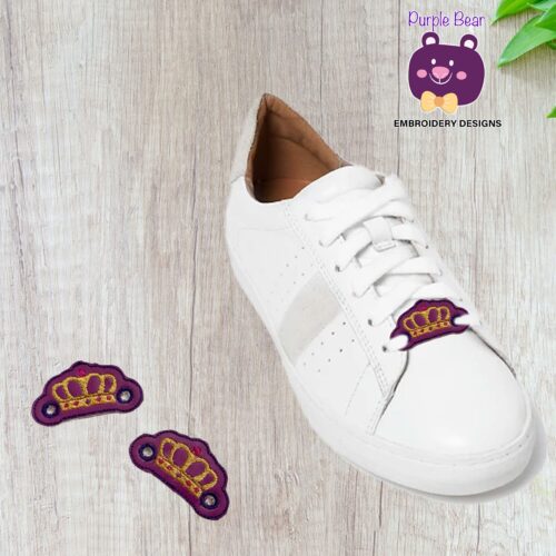 Crown Shoe Lace Charms