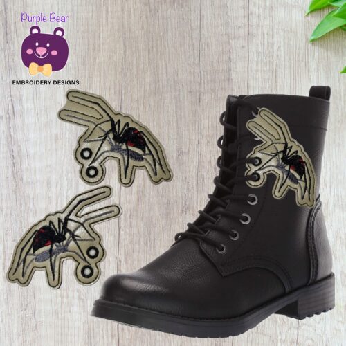 Spider Shoe Lace Charms
