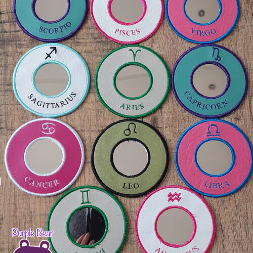 12 Zodiac Mirror Surrounds