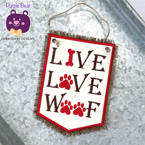Live, Love, Woof Hanger