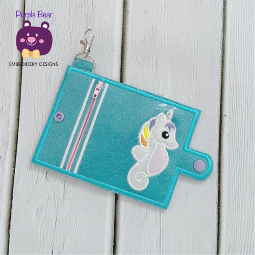 Sea Unicorn, Coin Purse/ Card holder