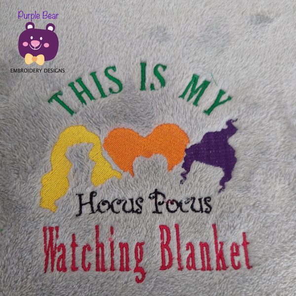 Hocus Pocus Watching Blanket
