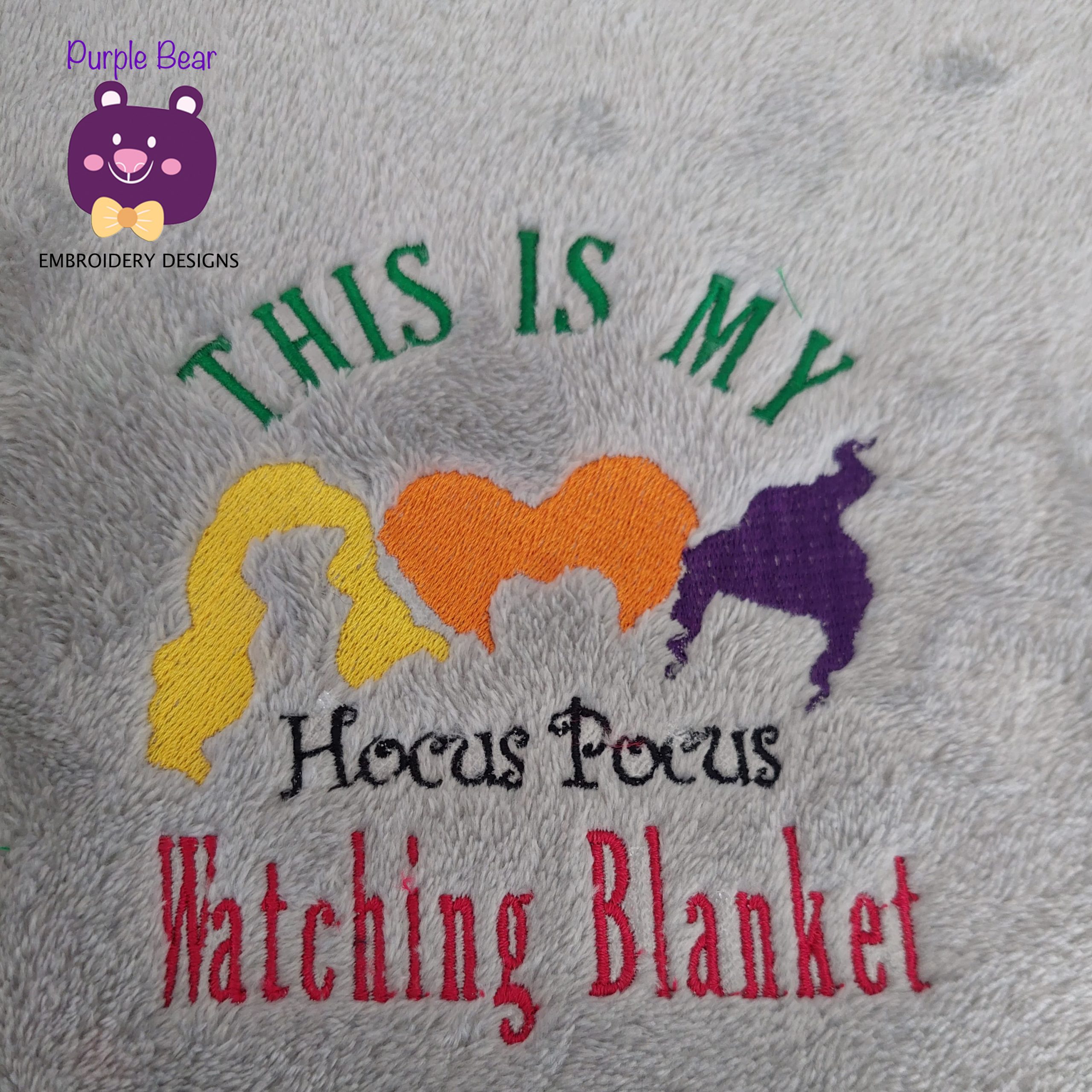 Hocus Pocus Watching Blanket