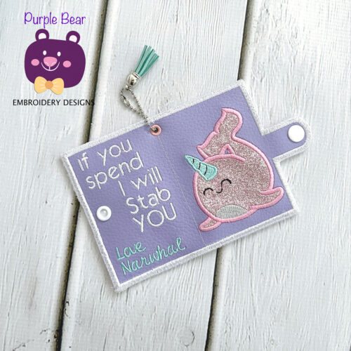 Narwhal Coin/Card holder