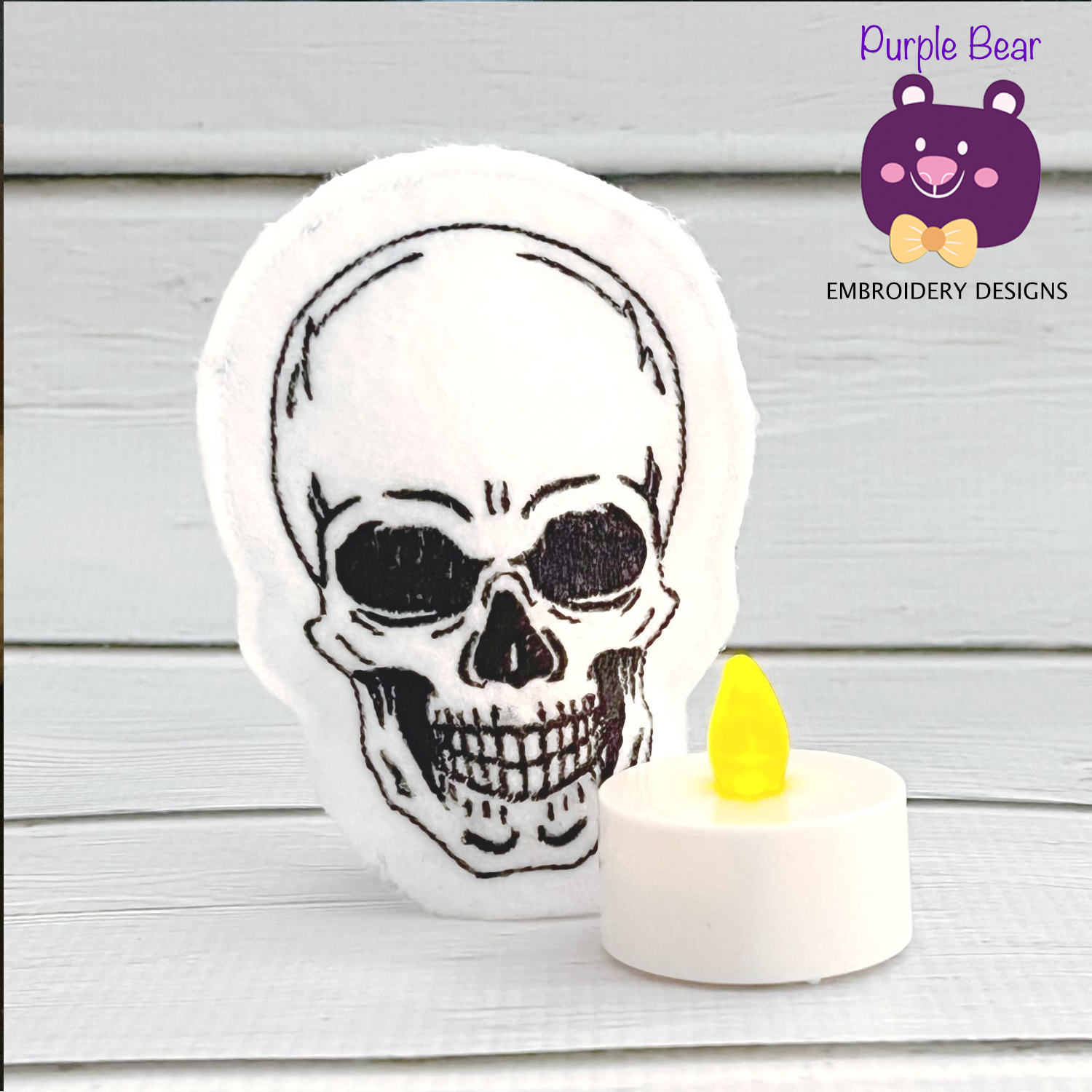 Skull Tea Light Holder