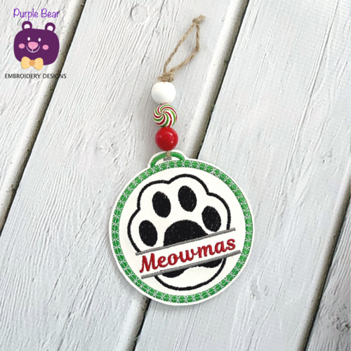 Meowman Cat Ornament