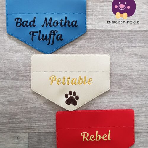 Dog Bandanas 3 Sizes, 3 Designs