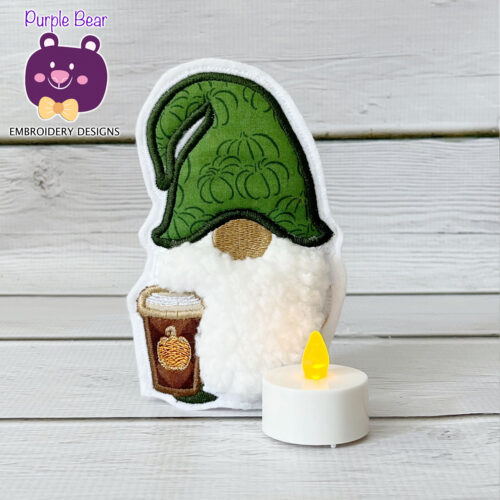 Fall Gnome Tea Light Holder 2 Sizes