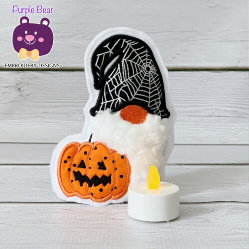 Halloween Gnome Tea Light Holder 2 Sizes
