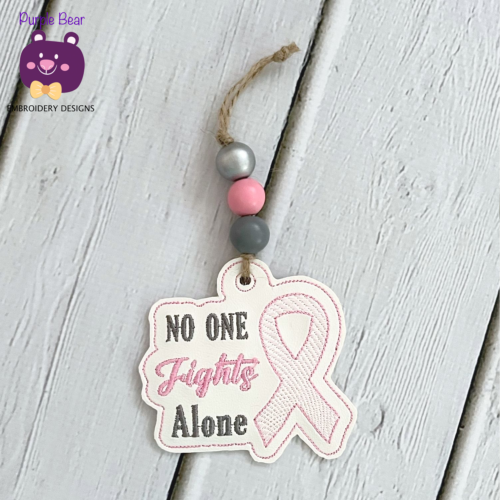 No On Fights Alone Ornament