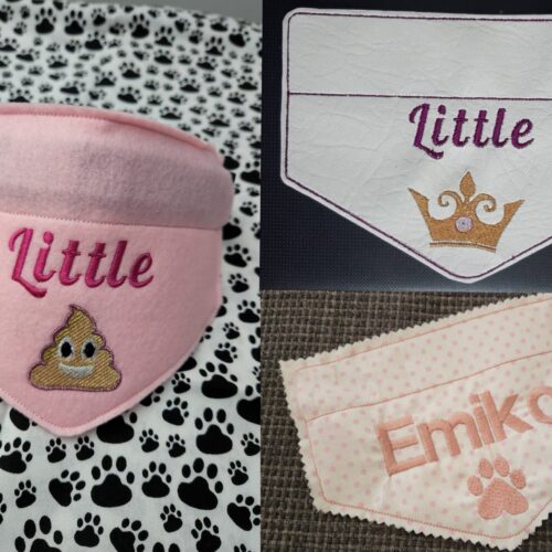 Medium Dog, Fun Bandana 3 Designs