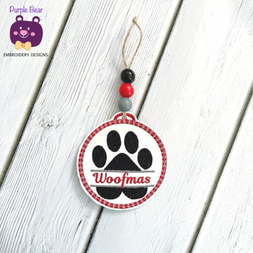 Woofmas Dog Ornament